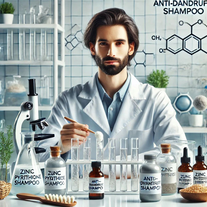 آزمایشگاه فرمولاسیون شامپو ضد شوره
