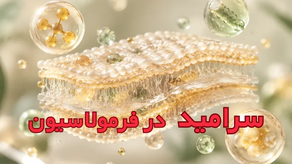 دولایه لیپیدی لاملار و سرامید در فرمولاسیون محصولات بازسازی سد دفاعی پوست